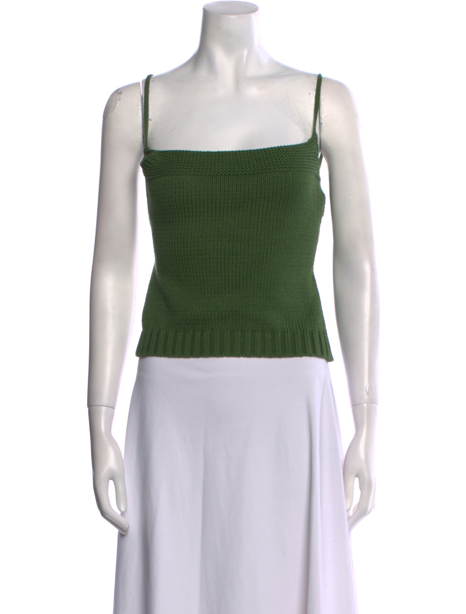Reformation Square Neckline Sleeveless Crop Top w/ Tags