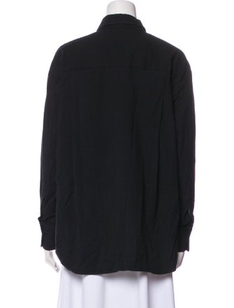 Reformation Long Sleeve Button-Up Top