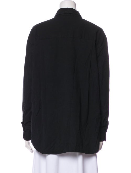 Reformation Long Sleeve Button-Up Top