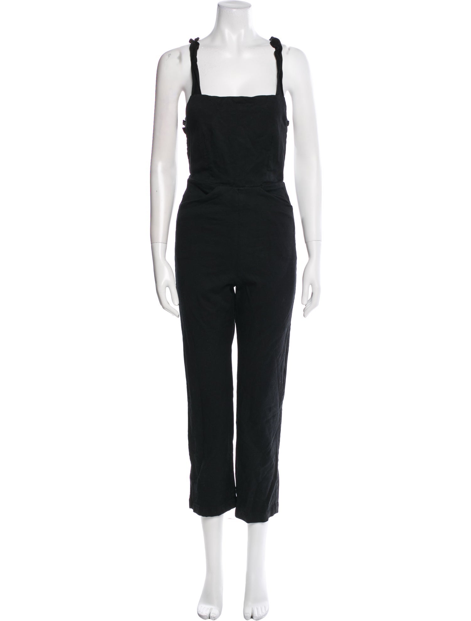 Reformation Square Neckline Jumpsuit