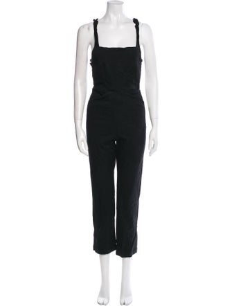 Reformation Square Neckline Jumpsuit