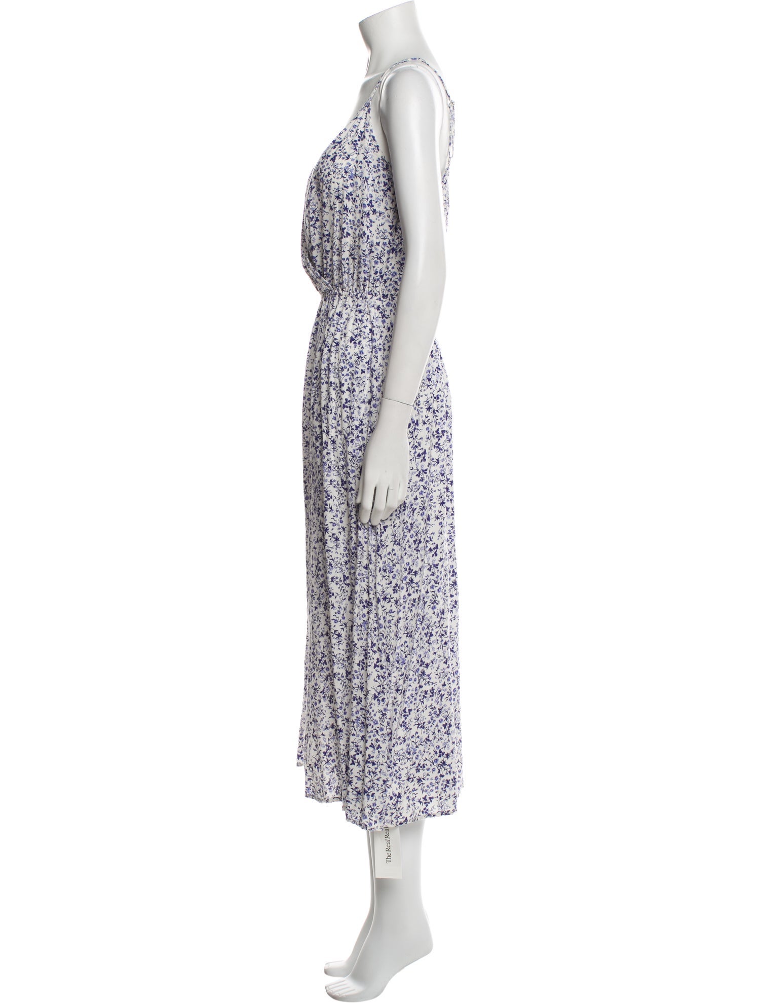 Reformation Floral Print Long Dress