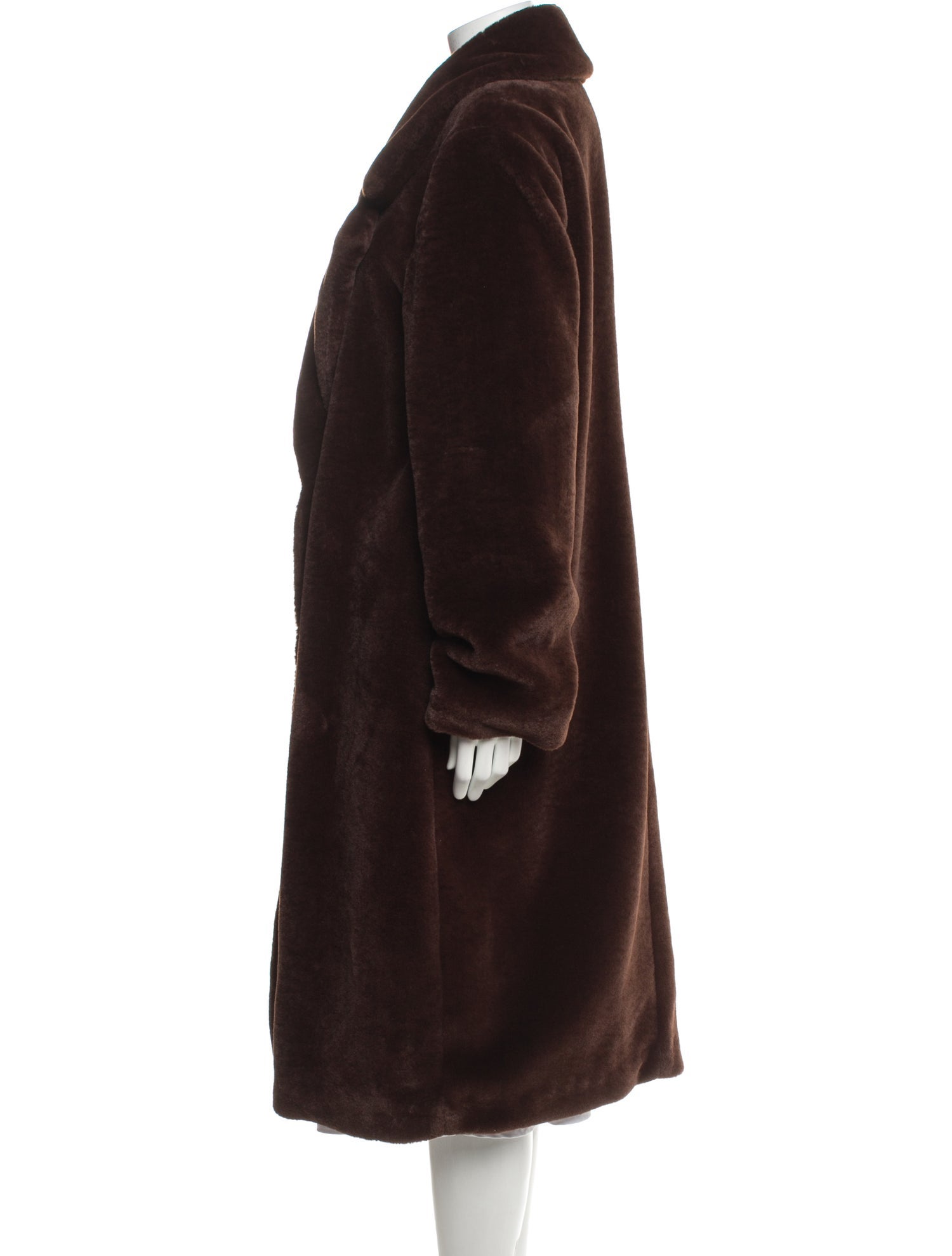 Reformation Faux Fur Coat