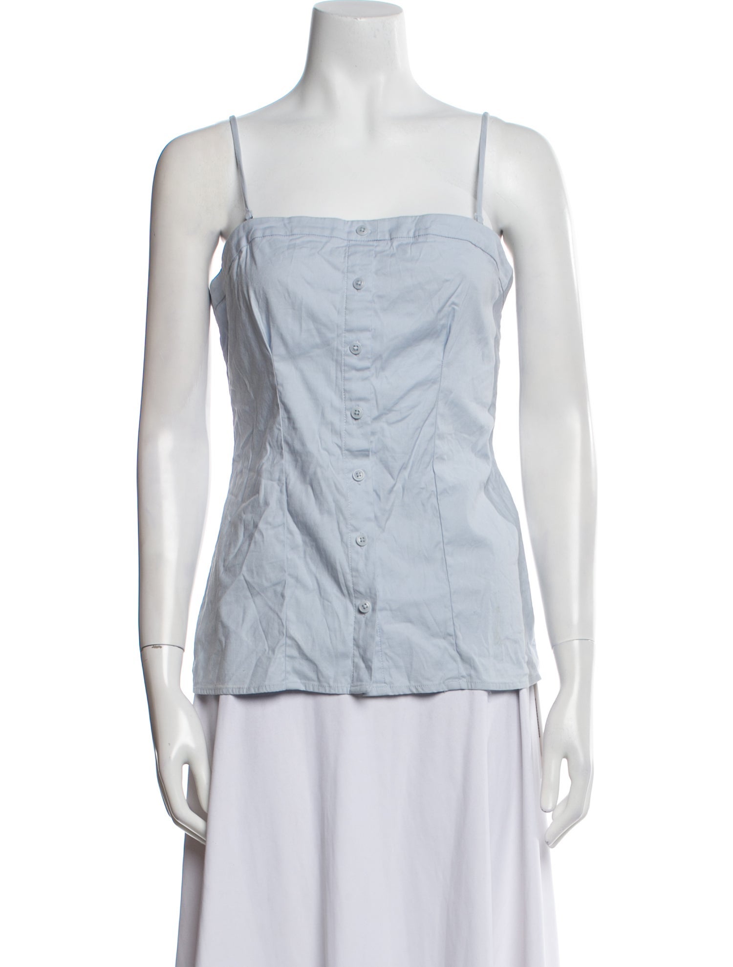 Reformation Square Neckline Sleeveless Top