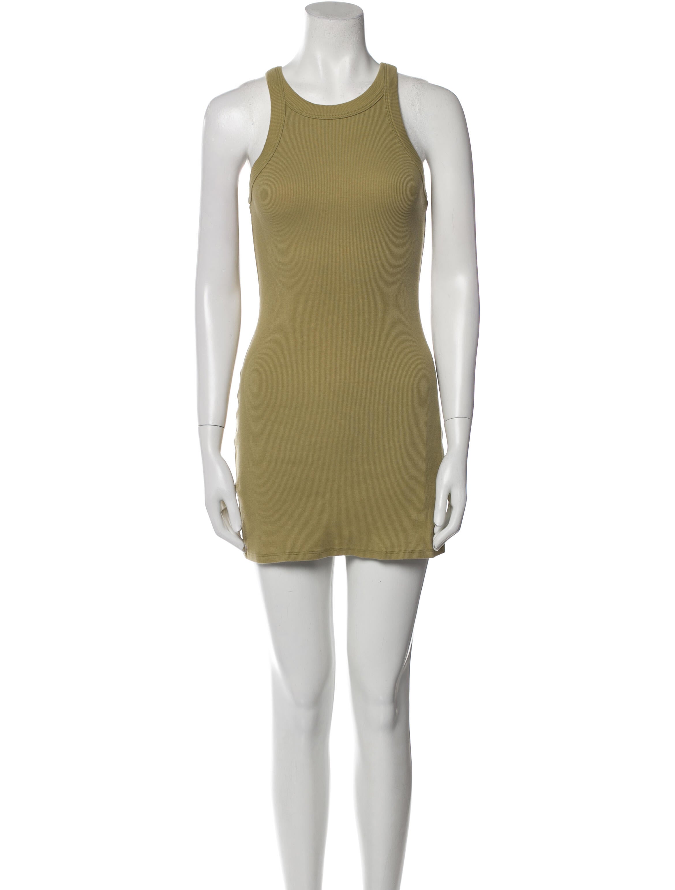 Reformation Scoop Neck Mini Dress