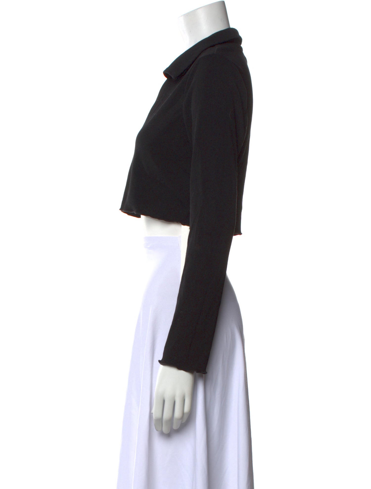 Reformation Long Sleeve Crop Top