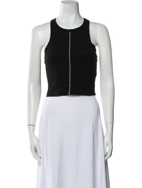 Reformation Crew Neck Sleeveless Crop Top