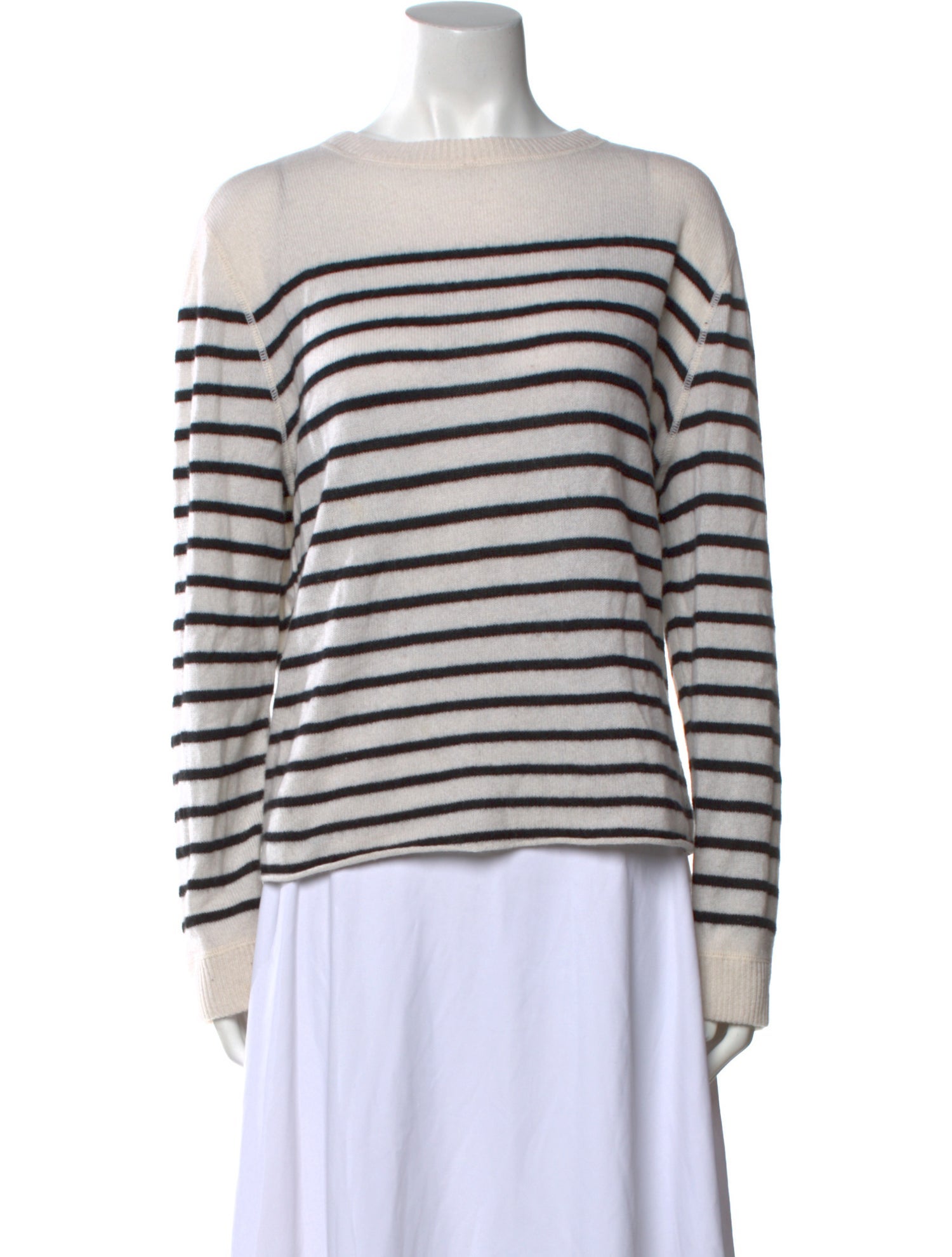 Reformation Cashmere Striped Sweater