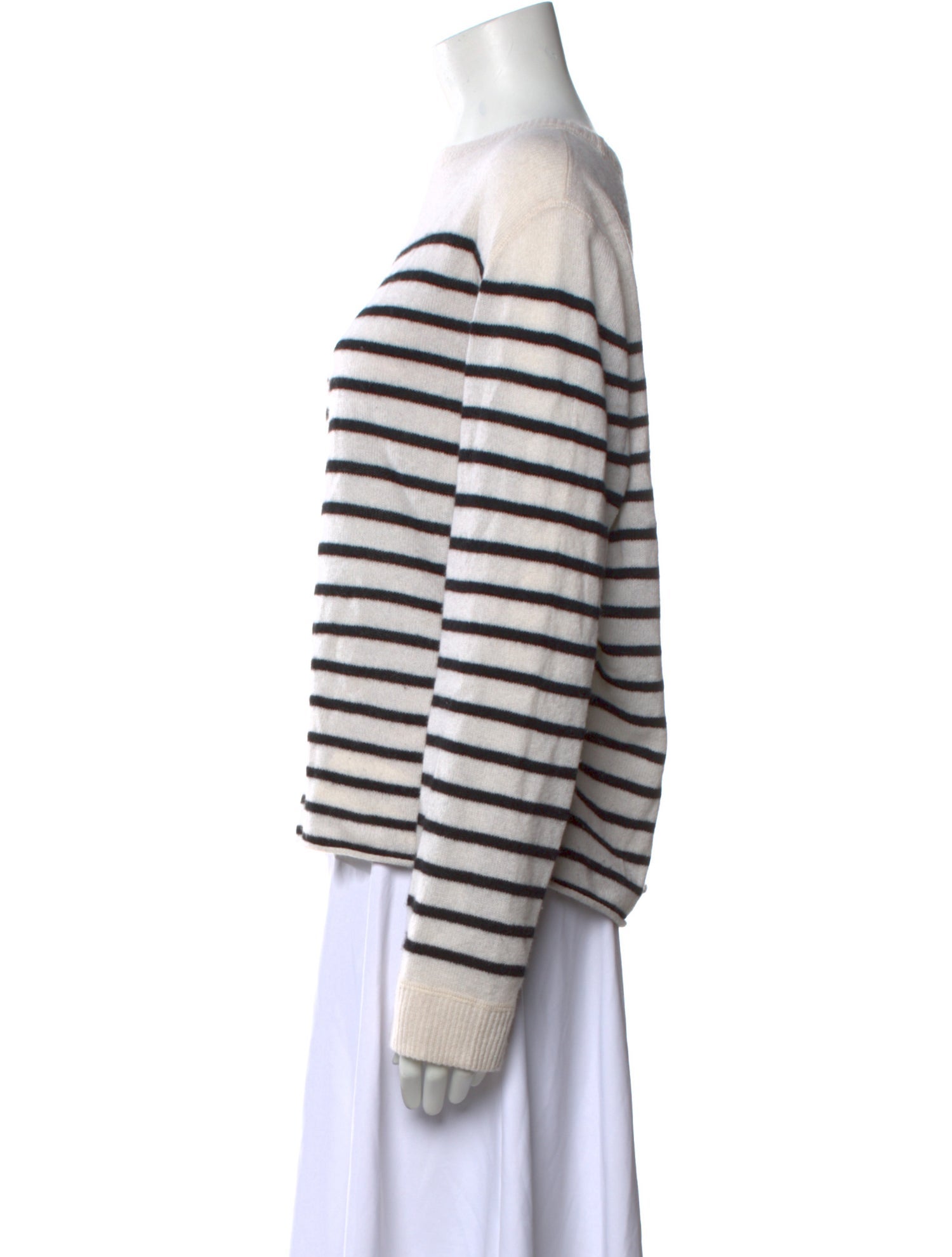Reformation Cashmere Striped Sweater