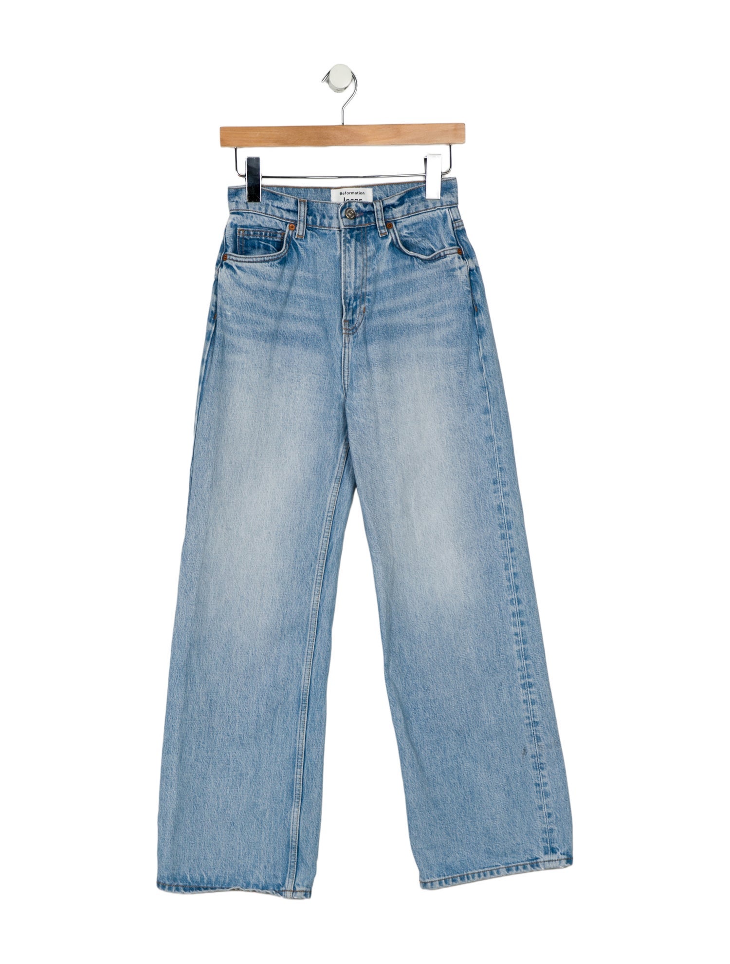 Reformation High-Rise Wide Leg Jeans