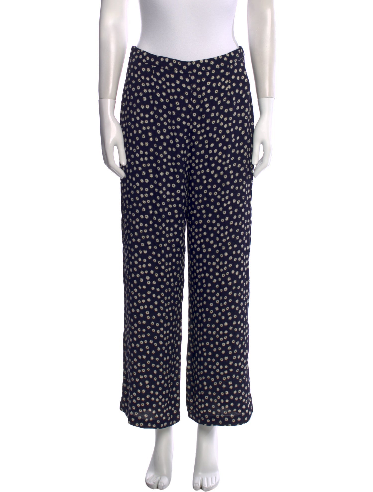 Reformation Printed Wide Leg Pants