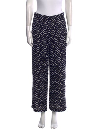 Reformation Printed Wide Leg Pants