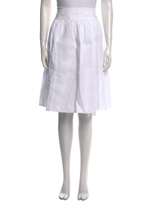 Reformation Linen Knee-Length Skirt