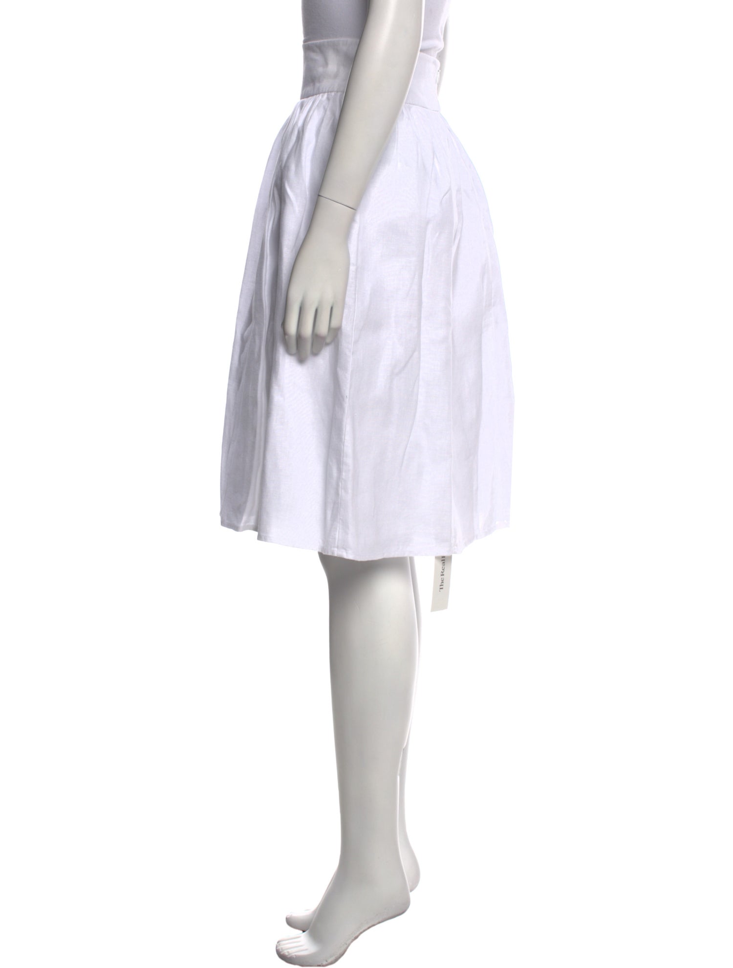 Reformation Linen Knee-Length Skirt