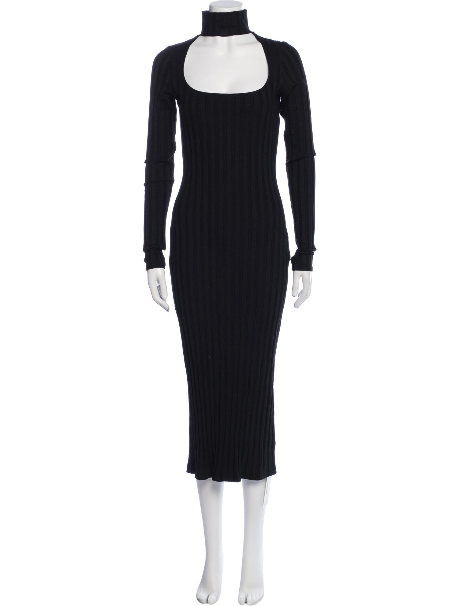 Reformation Turtleneck Midi Length Dress