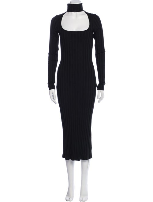 Reformation Turtleneck Midi Length Dress