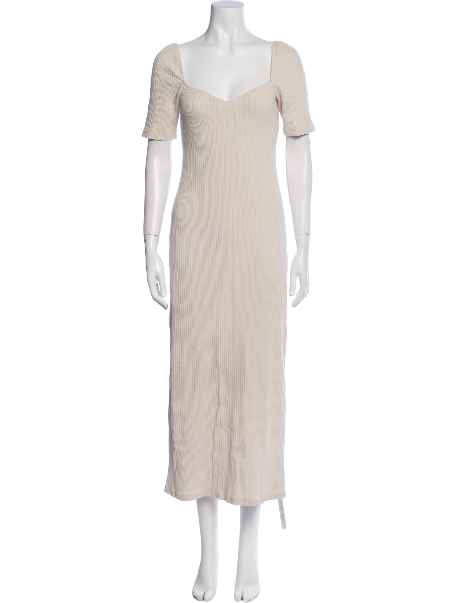 Reformation Square Neckline Long Dress