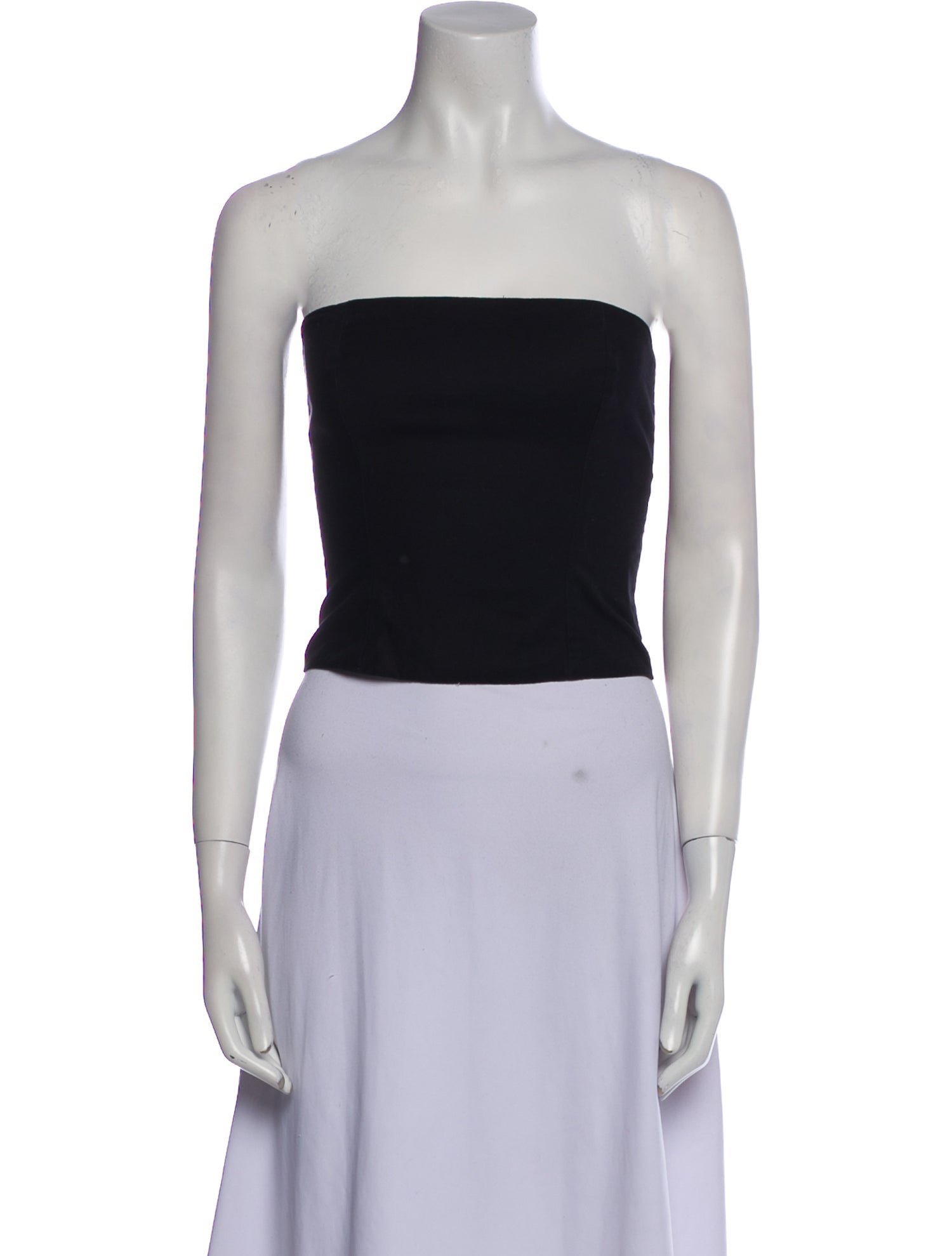 Reformation Strapless Crop Top
