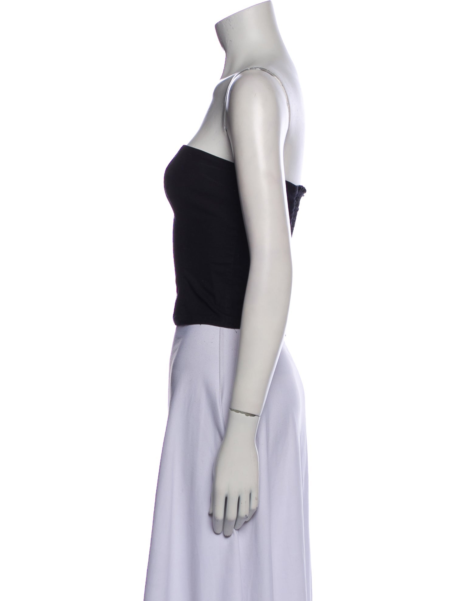 Reformation Strapless Crop Top