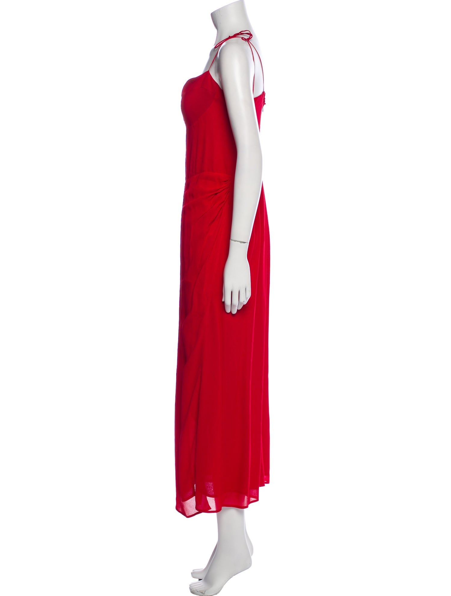Reformation Square Neckline Long Dress