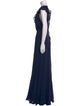 Reformation V-Neck Long Dress