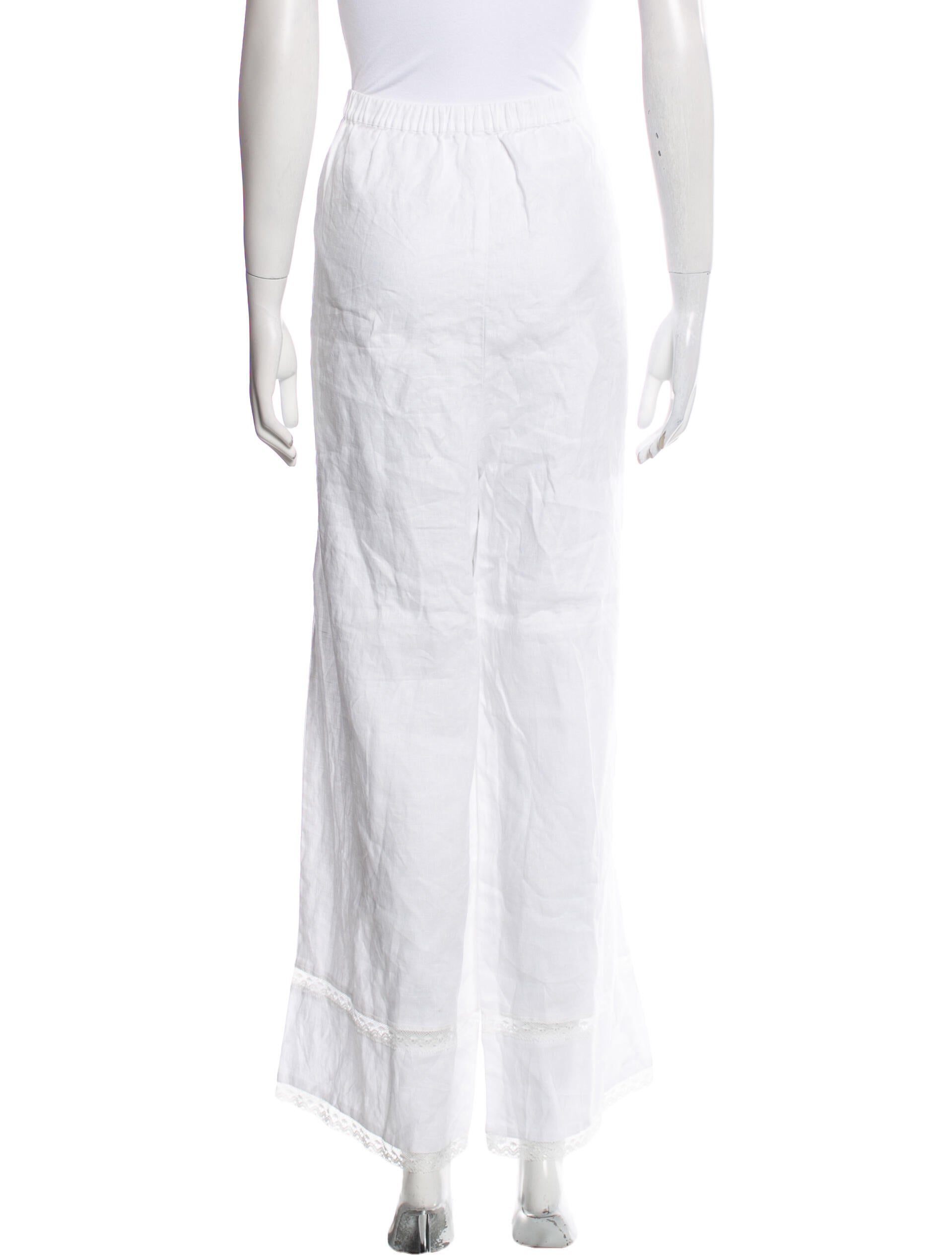 Reformation Linen Wide Leg Pants