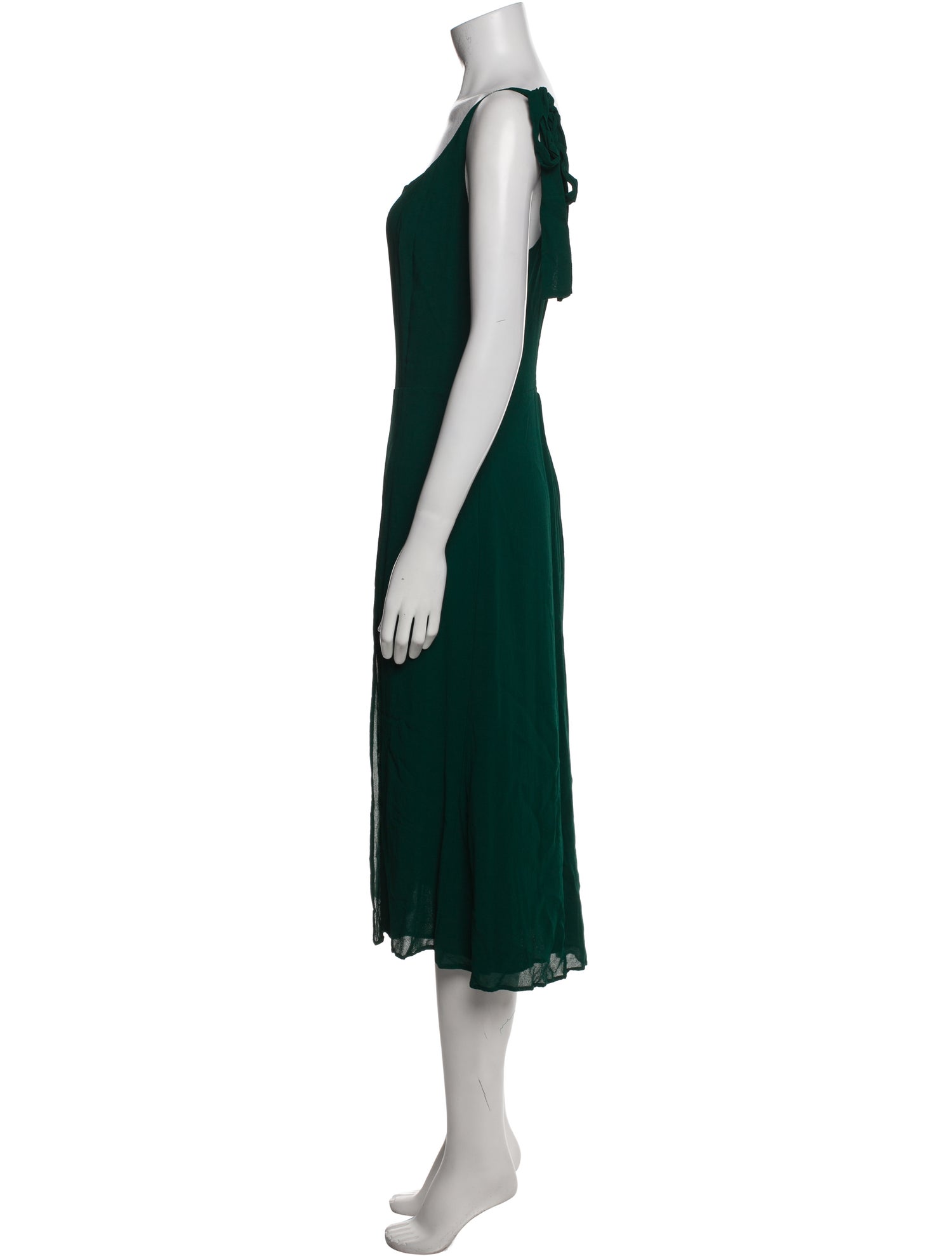 Reformation Square Neckline Long Dress