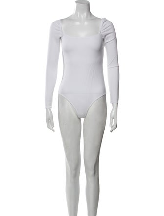 Reformation Square Neckline Sleeveless Bodysuit