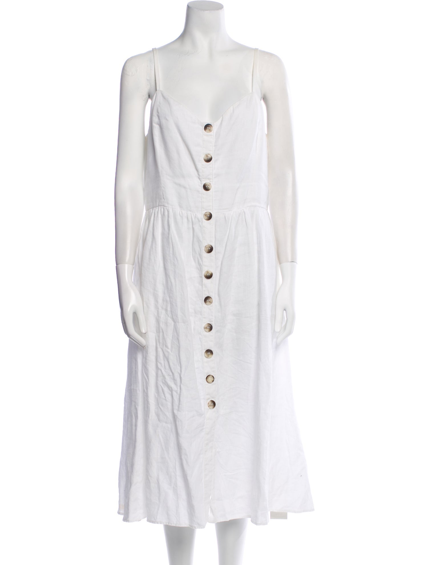 Reformation Linen Long Dress