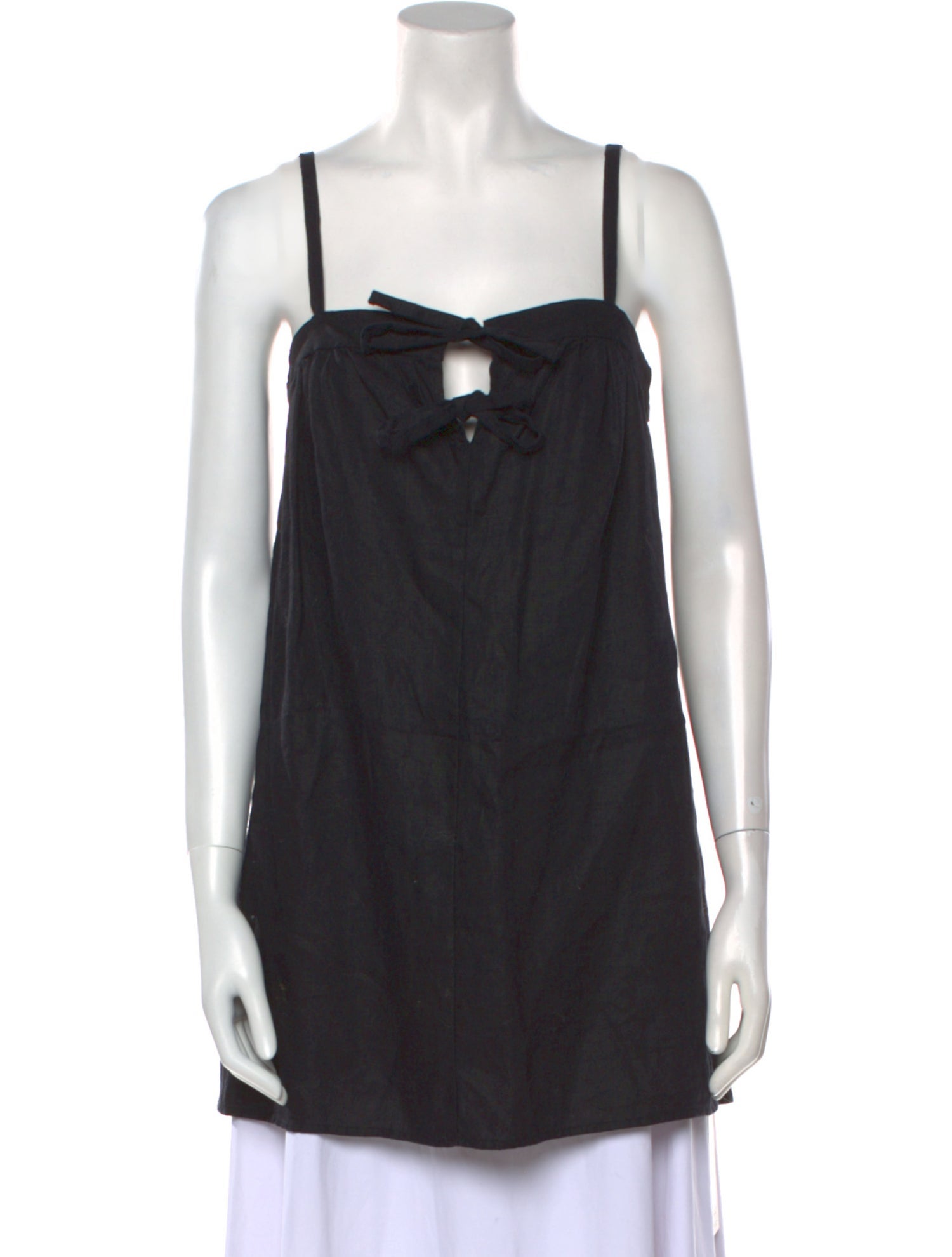 Reformation Linen Square Neckline Tunic