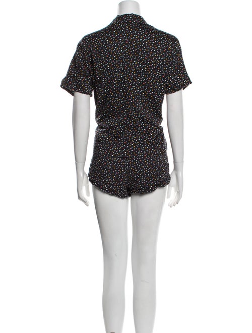 Reformation Polka Dot Print Short Set