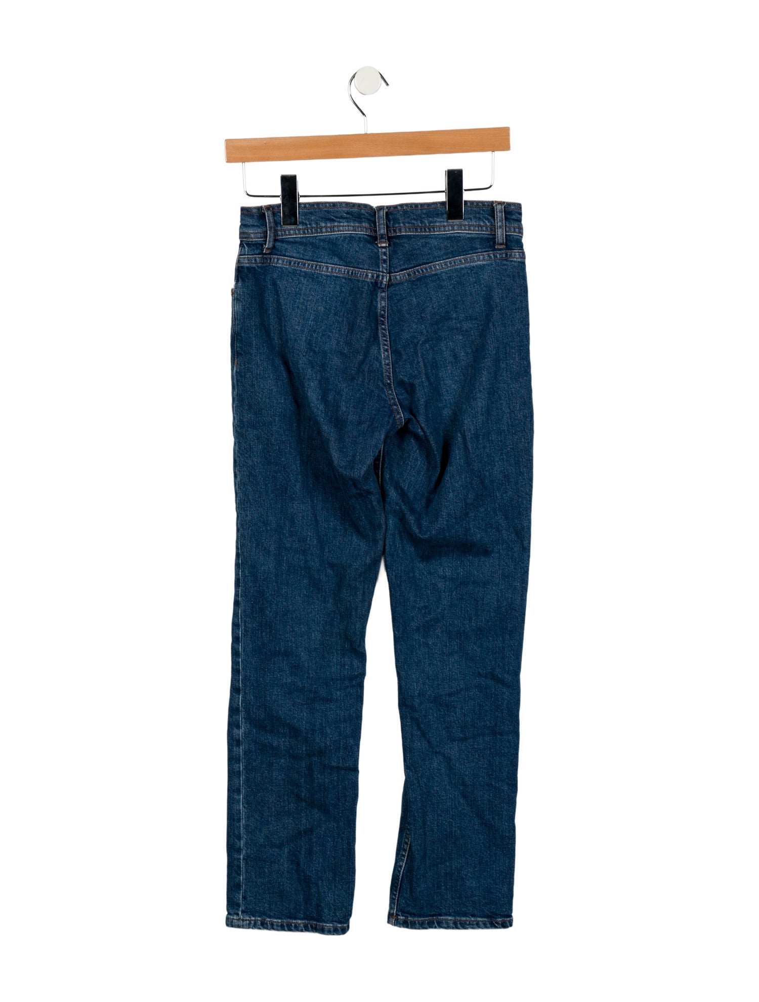Reformation Mid-Rise Straight Leg Jeans