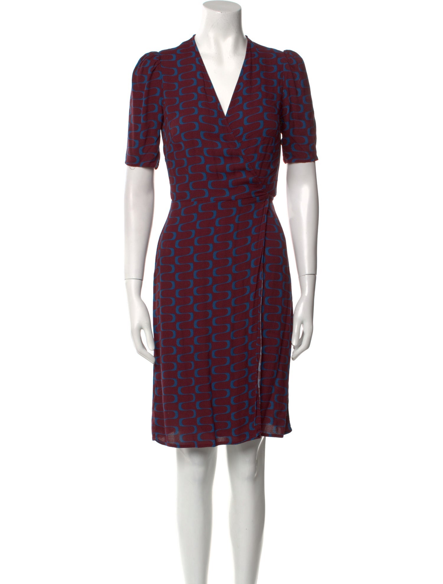 Reformation Printed Knee-Length Dress