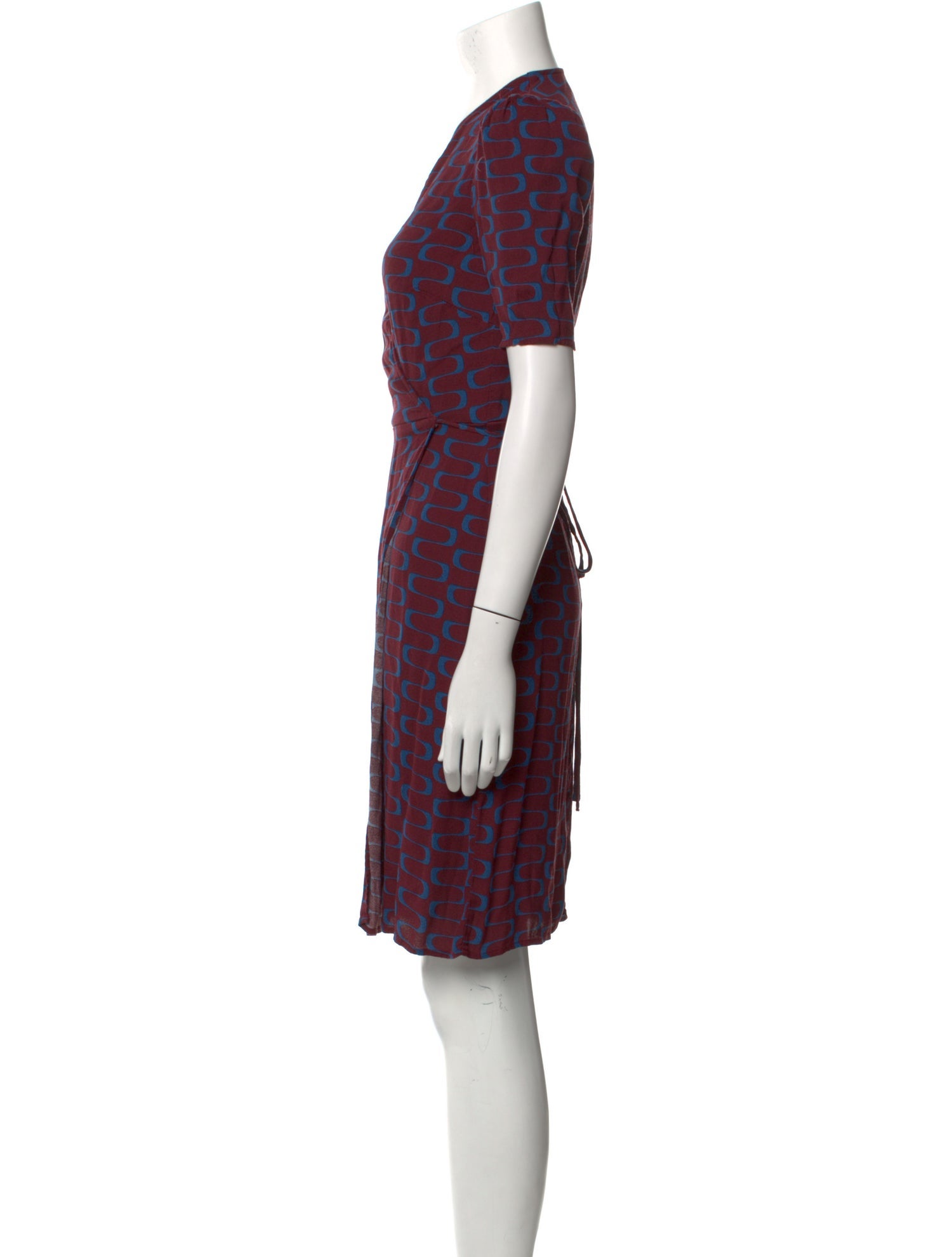Reformation Printed Knee-Length Dress