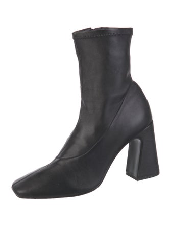 Reformation Leather Sock Boots