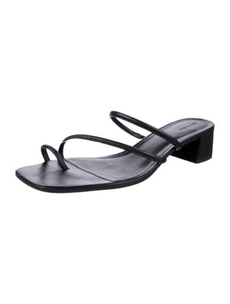 Reformation Leather Slides