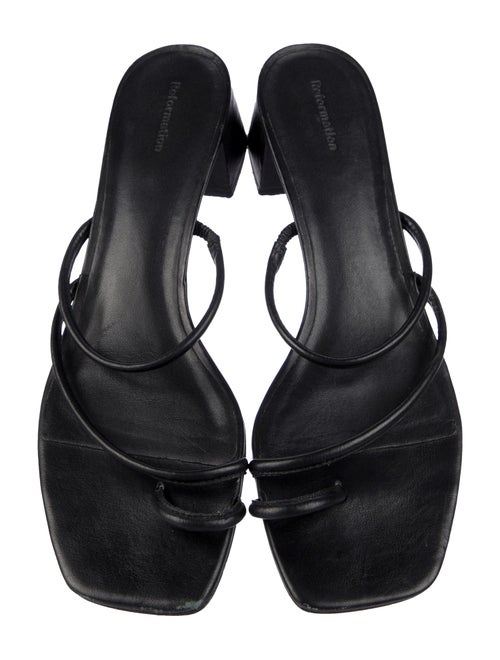 Reformation Leather Slides