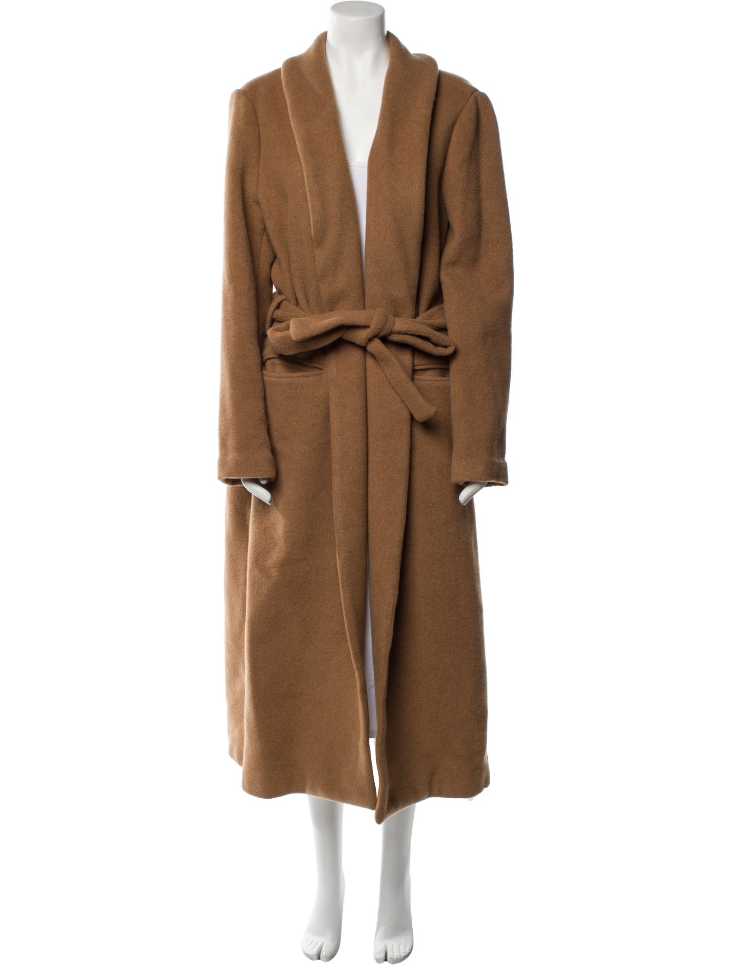 Reformation Wool Trench Coat
