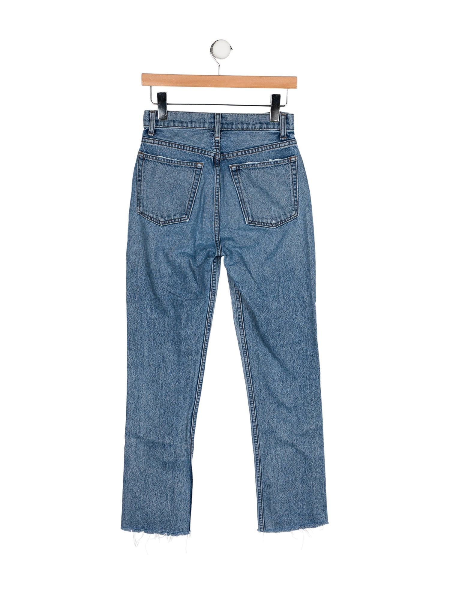 Reformation High-Rise Straight Leg Jeans