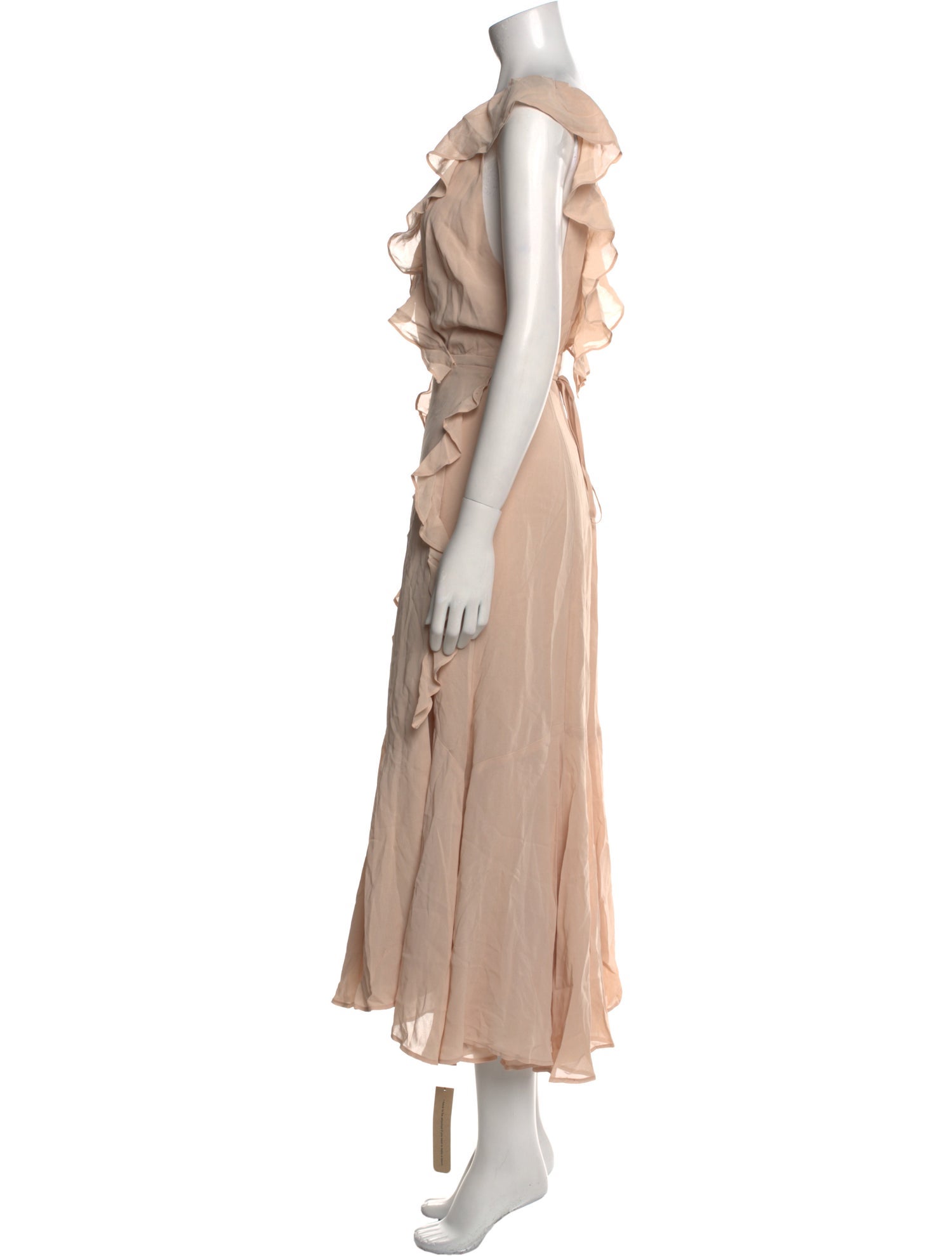 Reformation V-Neck Midi Length Dress w/ Tags