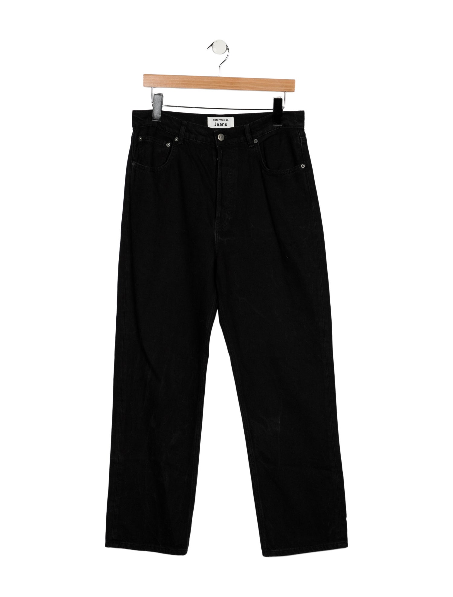 Reformation High-Rise Straight Leg Jeans