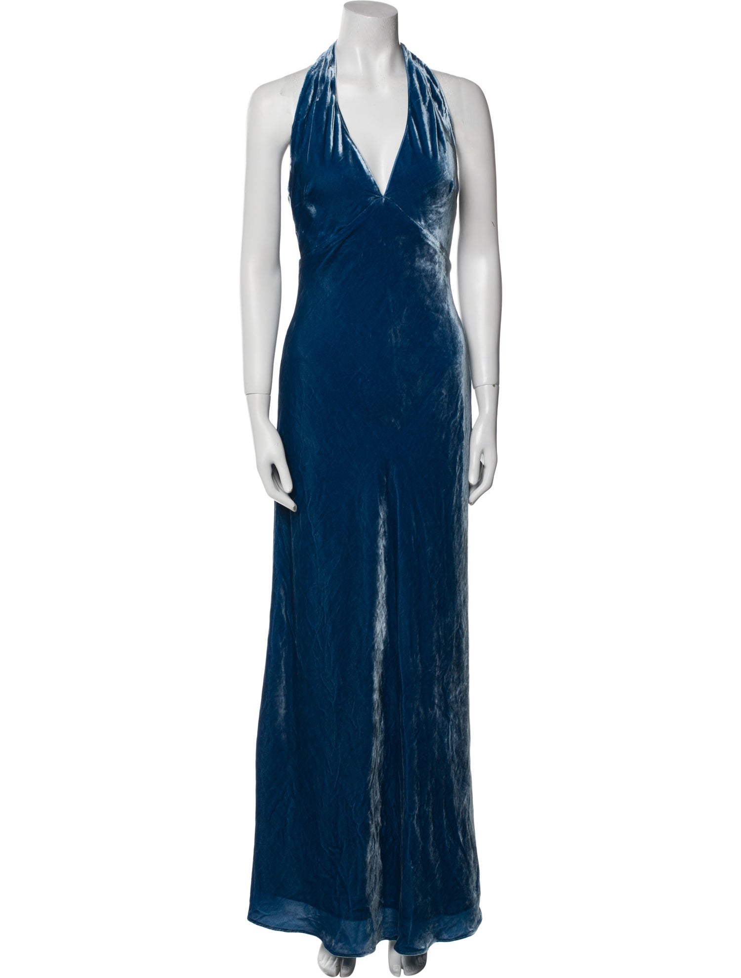 Reformation Halterneck Long Dress w/ Tags