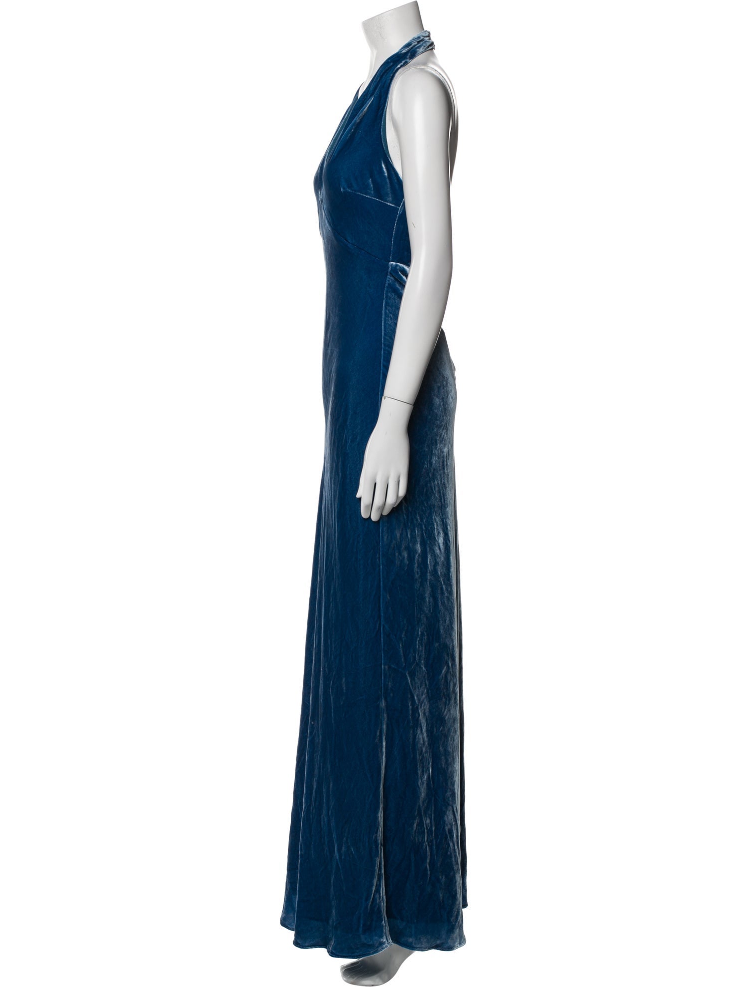 Reformation Halterneck Long Dress w/ Tags
