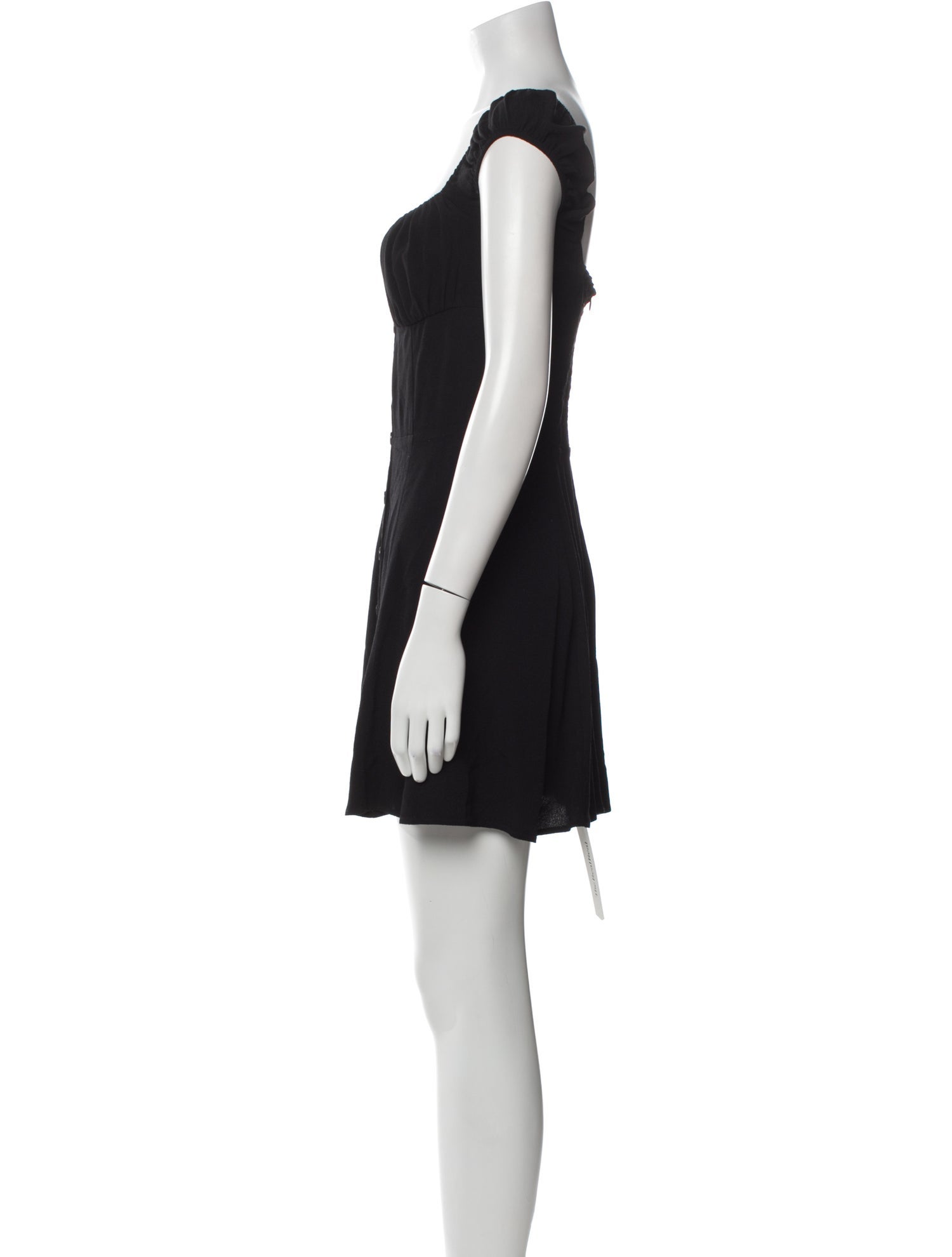 Reformation Square Neckline Mini Dress