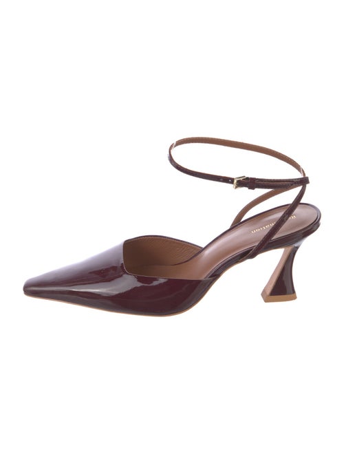 Reformation Patent Leather Sandals