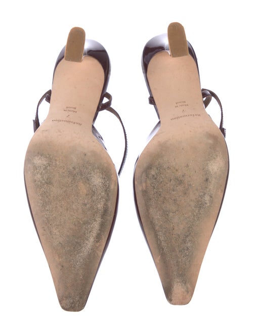 Reformation Patent Leather Sandals