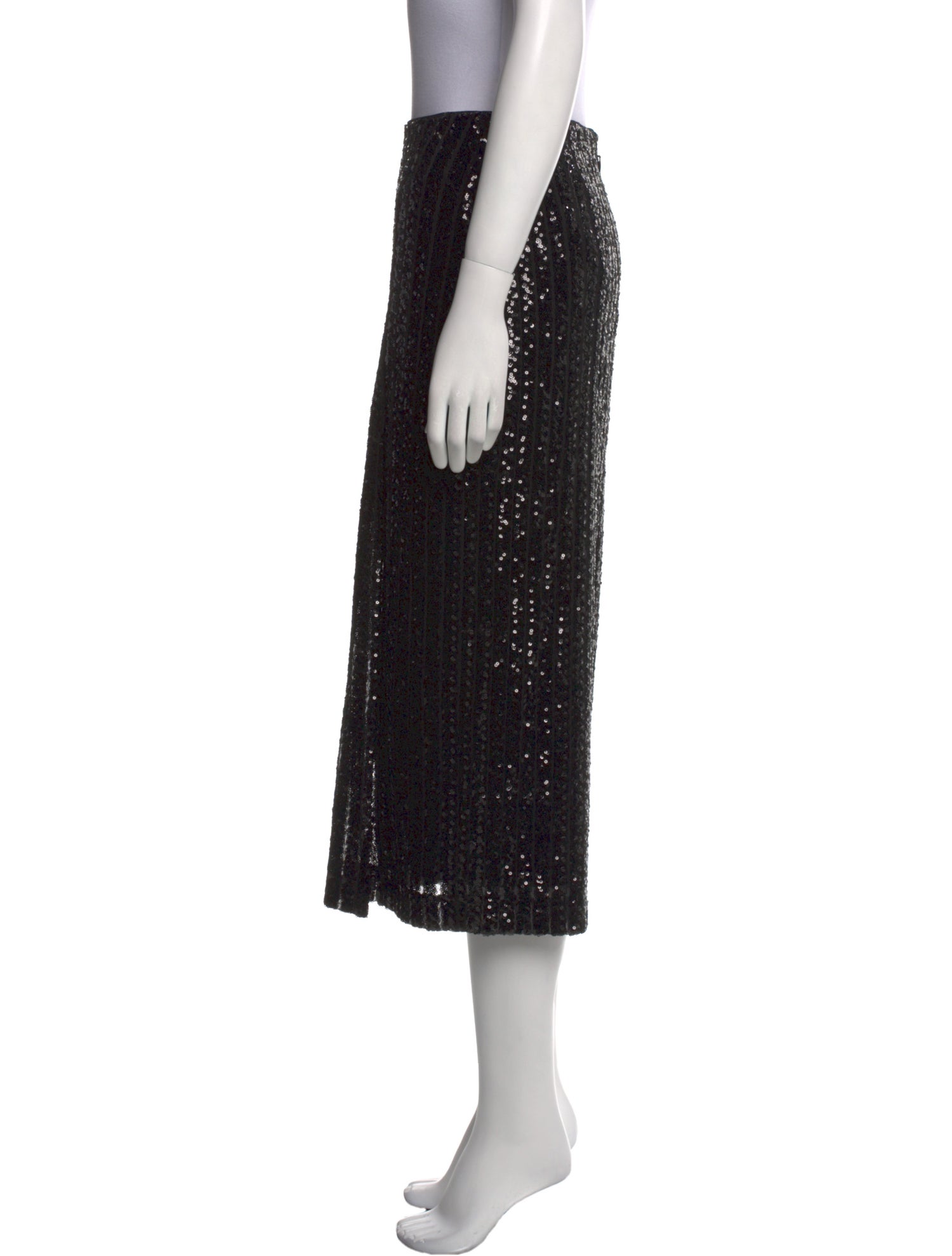Reformation Sequin Embellishments Midi Length Skirt