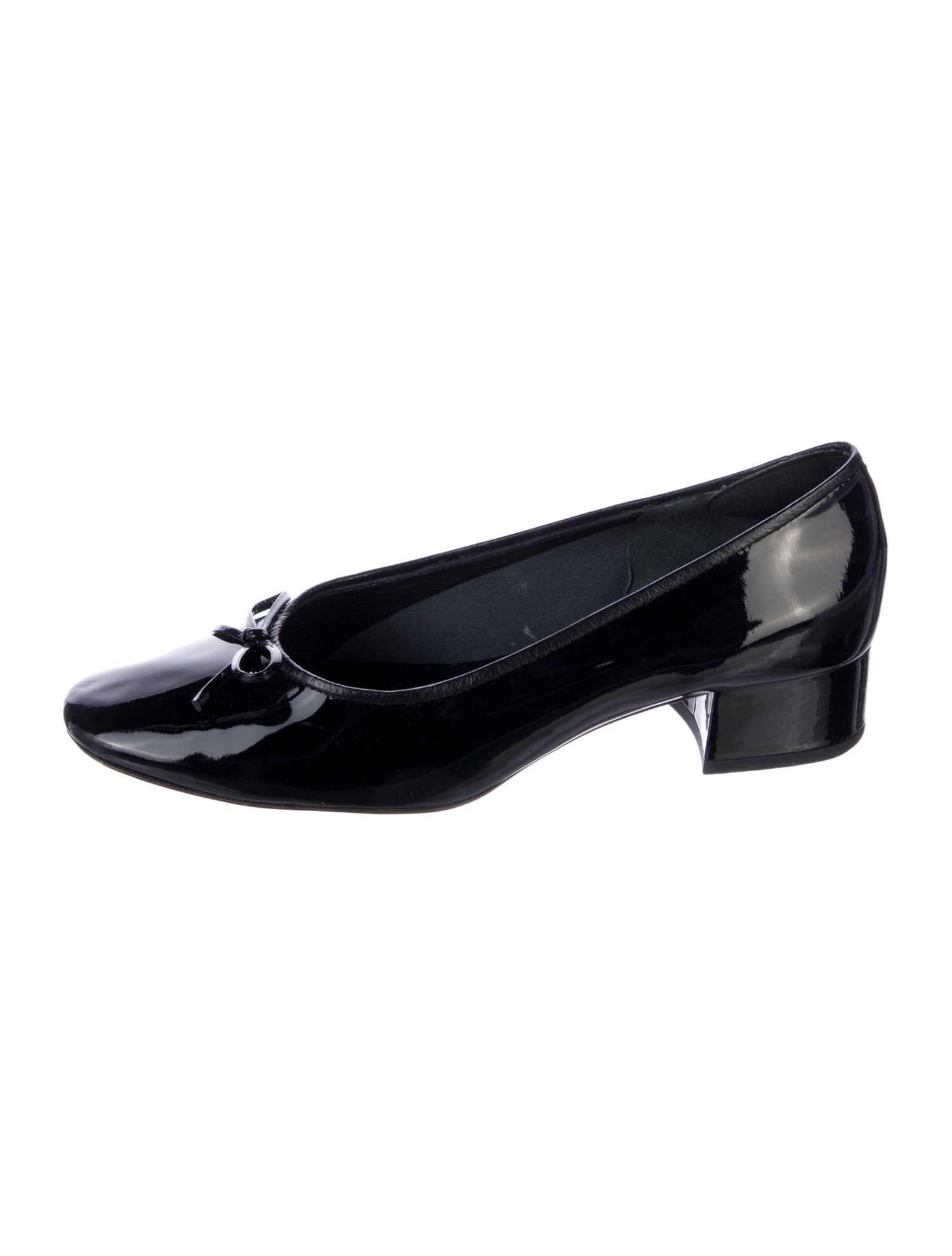 Reformation Patent Leather Pumps
