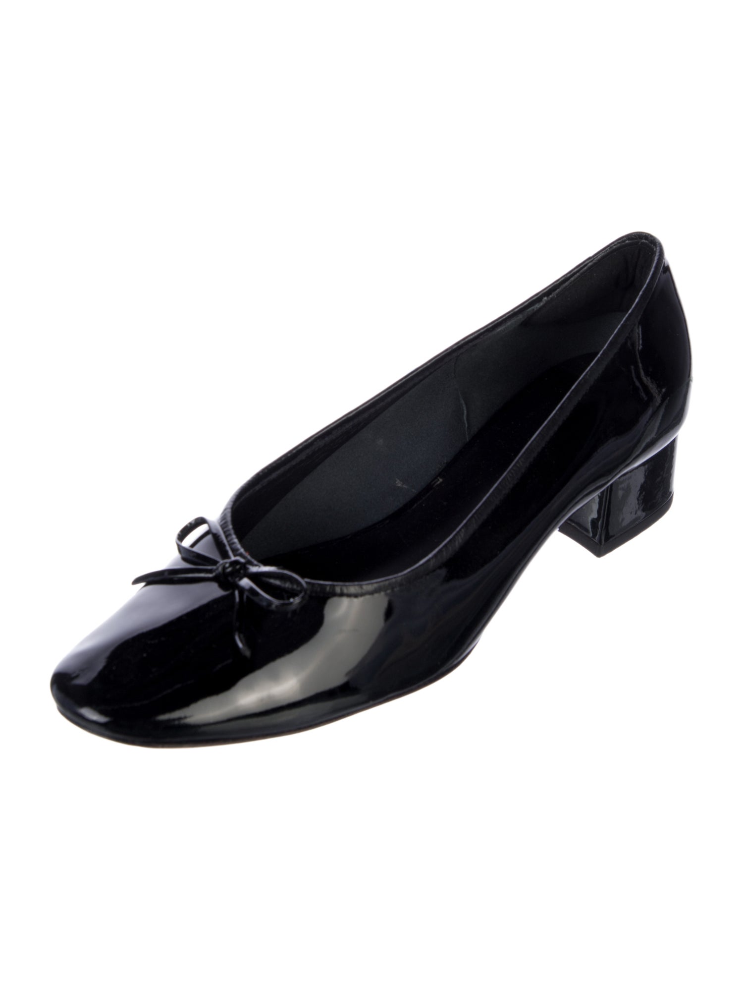Reformation Patent Leather Pumps