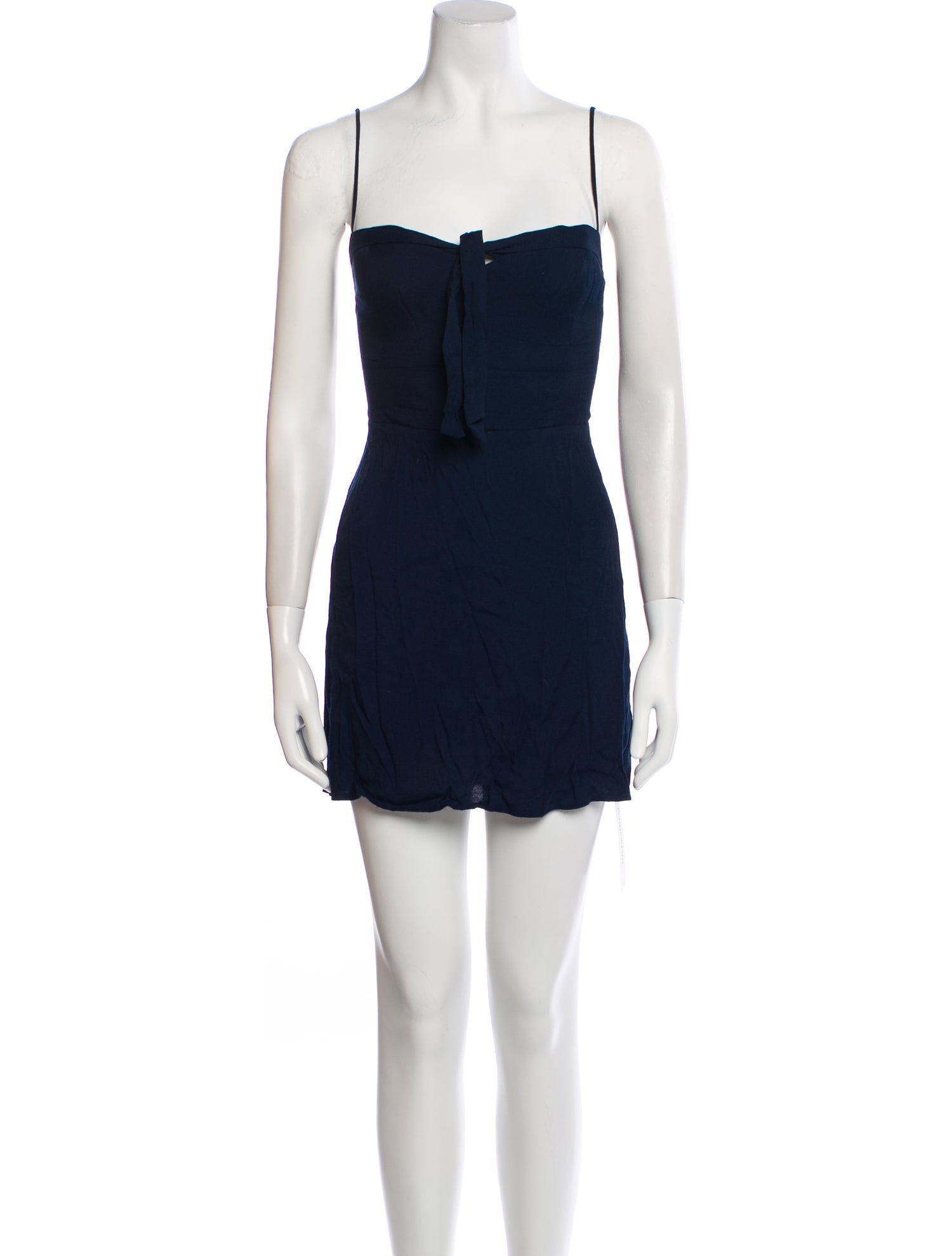 Reformation Square Neckline Mini Dress